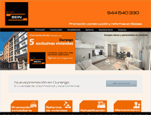 Tablet Screenshot of grupobein.com
